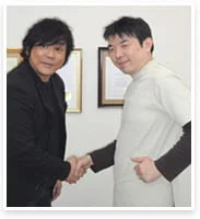 大仁田厚さんとのツーショット写真